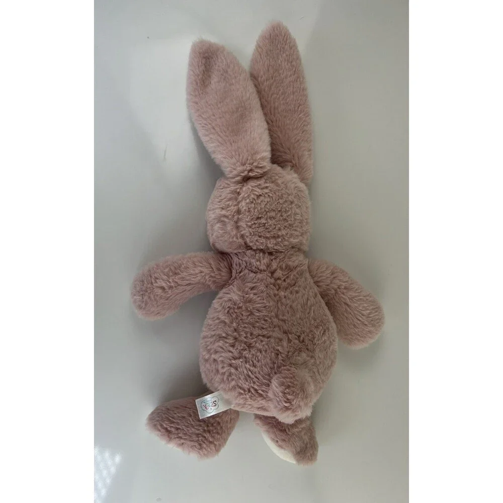 Spark Create Imagine Rabbit Stuffed Animal Plush Toy Easter Satin Ears Lovey Toy